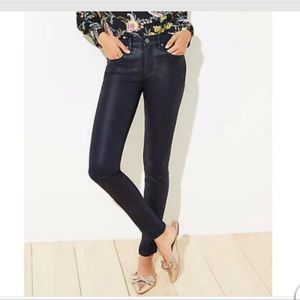 Loft Coated skinny Jean 8P